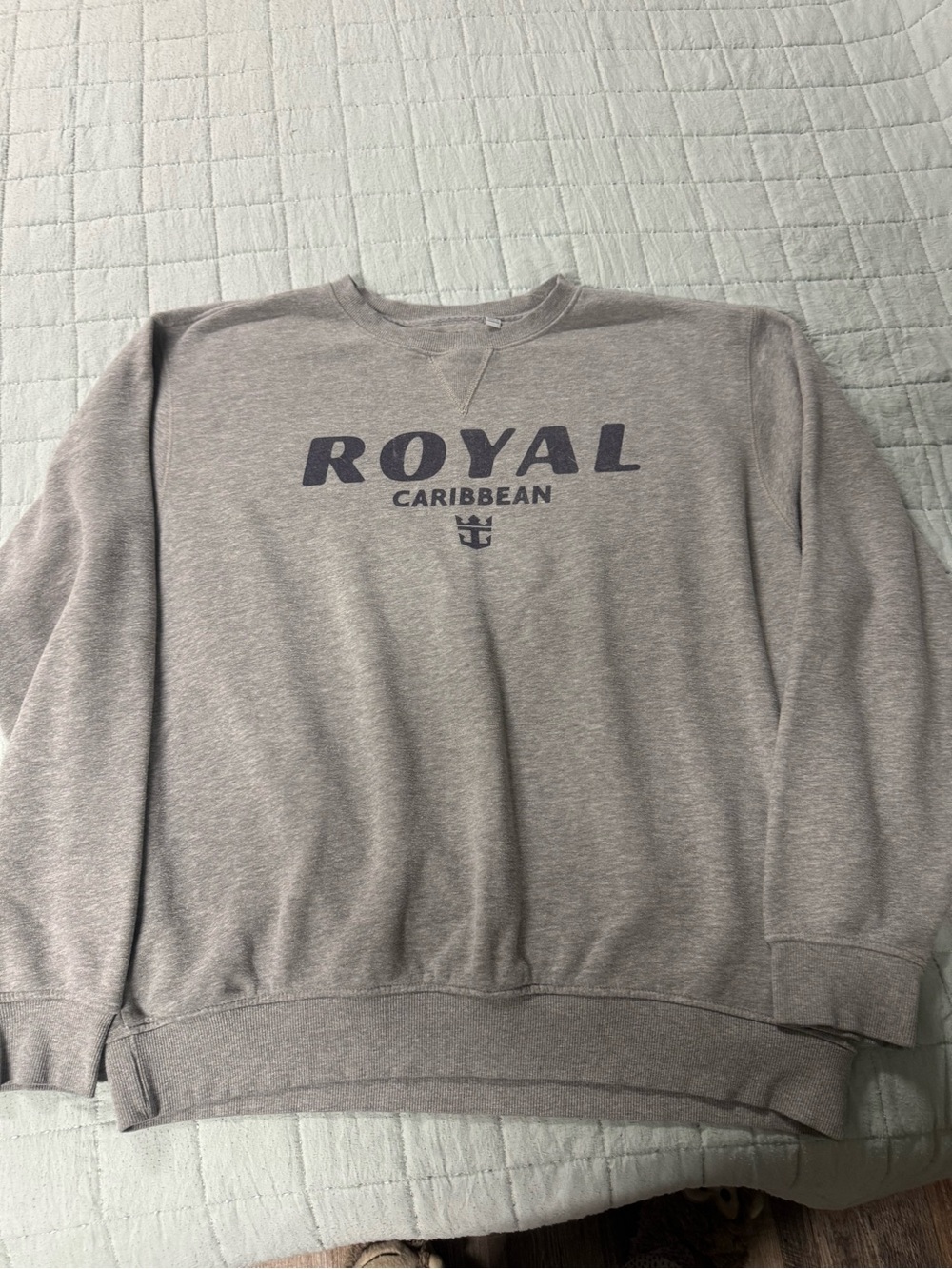 Royal Caribbean Men's Gray Crewneck Sweatshirt